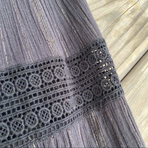 Maeve Anthropologie - Abilene Maxi Dress, Crochet & Tassel Details - Picture 12 of 16